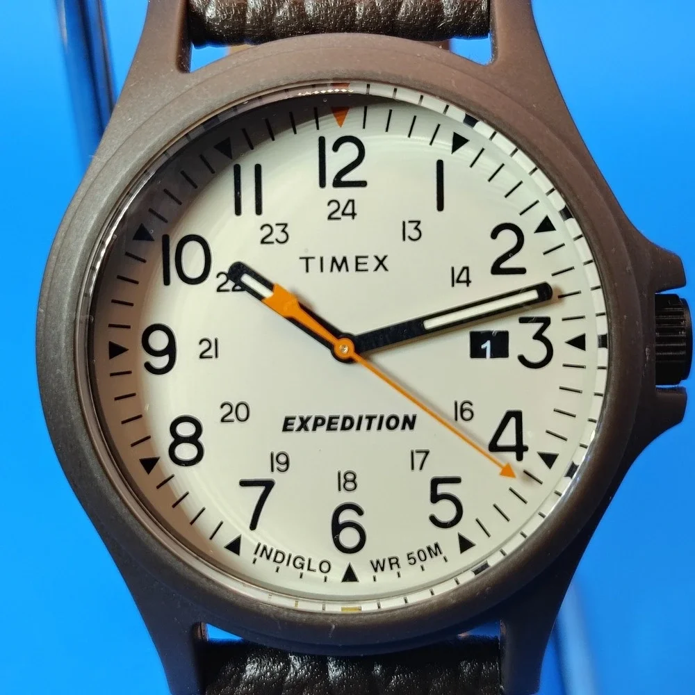 New! 2018 Timex Expedition Indiglo Date 40mm Mens Quartz Field Watch NOS